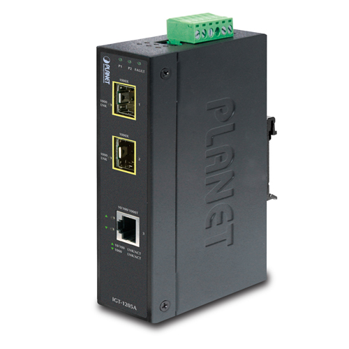 

Медиаконвертер Planet IGT-1205AT, RJ-45x1 Гбит/с, SFPx1 Гбит/с, (IGT-1205AT), IGT-1205AT