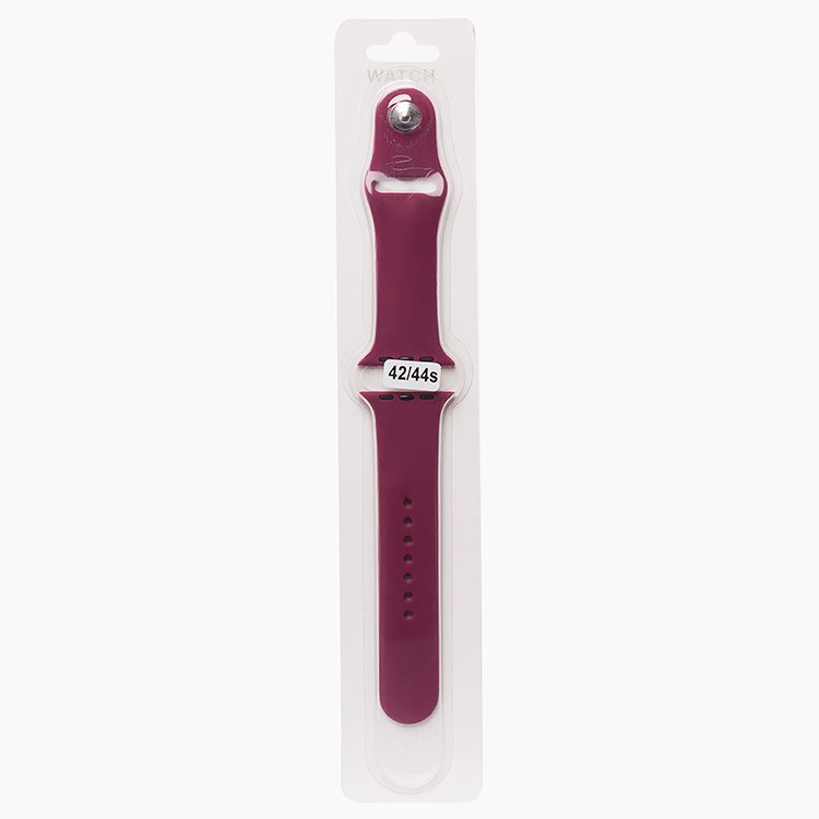 

Ремешок для Apple Watch, S, Sport Band, бордовый (107204)