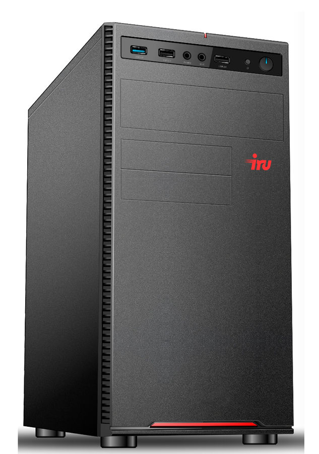 

Системный блок IRU Home 312, Intel Pentium G5420 3.8 ГГц, 4Gb RAM, 1Tb HDD, без ОС, черный (1395638), 312