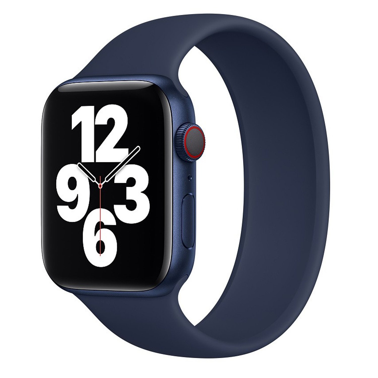 

Ремешок для Apple Watch 42/44 mm, 150 мм, монобраслет, dark blue (125686), Темно-синий