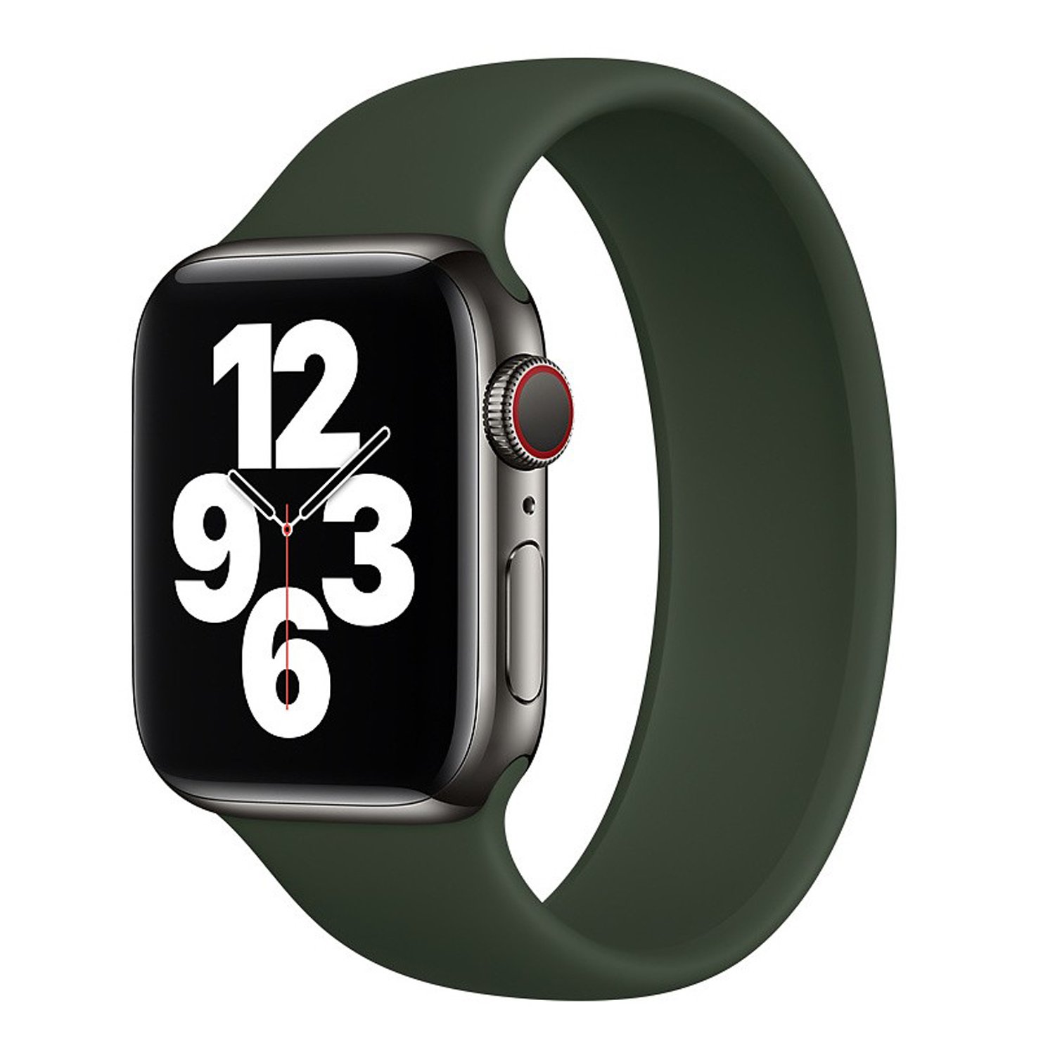 

Ремешок для Apple Watch, монобраслет, темно-зеленый (125689)