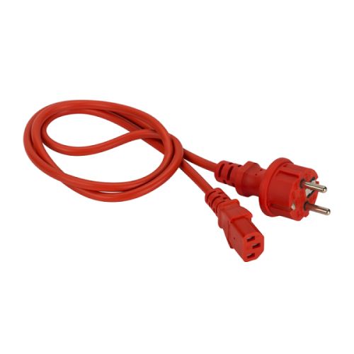 

Кабель питания C13-Schuko (Euro)(M), 10А, 3 м, красный, Lanmaster (LAN-PP13/SH-3.0-RD)
