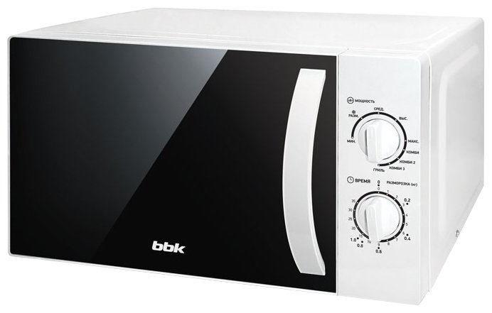 

Микроволновая печь BBK GRILL 20MWG-738M/W 20 л, 700 Вт, гриль, белый (20MWG-738M/W), GRILL 20MWG-738M/W