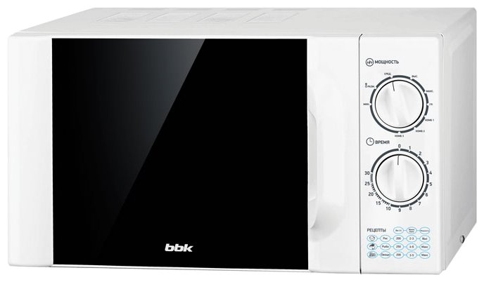 

Микроволновая печь BBK GRILL 20MWG-743M/W 20 л, 700 Вт, гриль, белый (20MWG-743M/W), GRILL 20MWG-743M/W