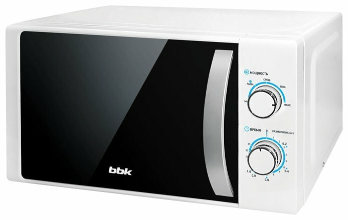 

Микроволновая печь BBK SOLO 20MWS-711M/WS 20 л, 700 Вт, белый/серебристый (20MWS-711M/WS), SOLO 20MWS-711M/WS