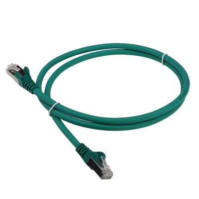 

Патч-корд S/FTP кат.6a, 7м, RJ45-RJ45, зеленый, LSZH, экранированный, Lanmaster (LAN-PC45/S6A-7.0-GN)