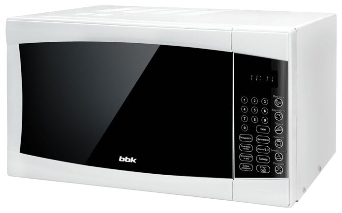 Микроволновая печь BBK SOLO 23MWS-915S/W 23 л, 900 Вт, белый (23MWS-915S/W)