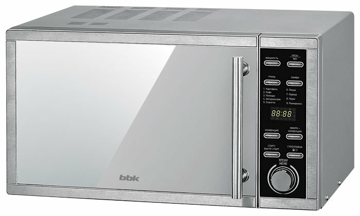 

Микроволновая печь BBK 25MWC-990T/S-M 25л, 900Вт, гриль, серебристый (25MWC-990T/S-M), 25MWC-990T/S-M