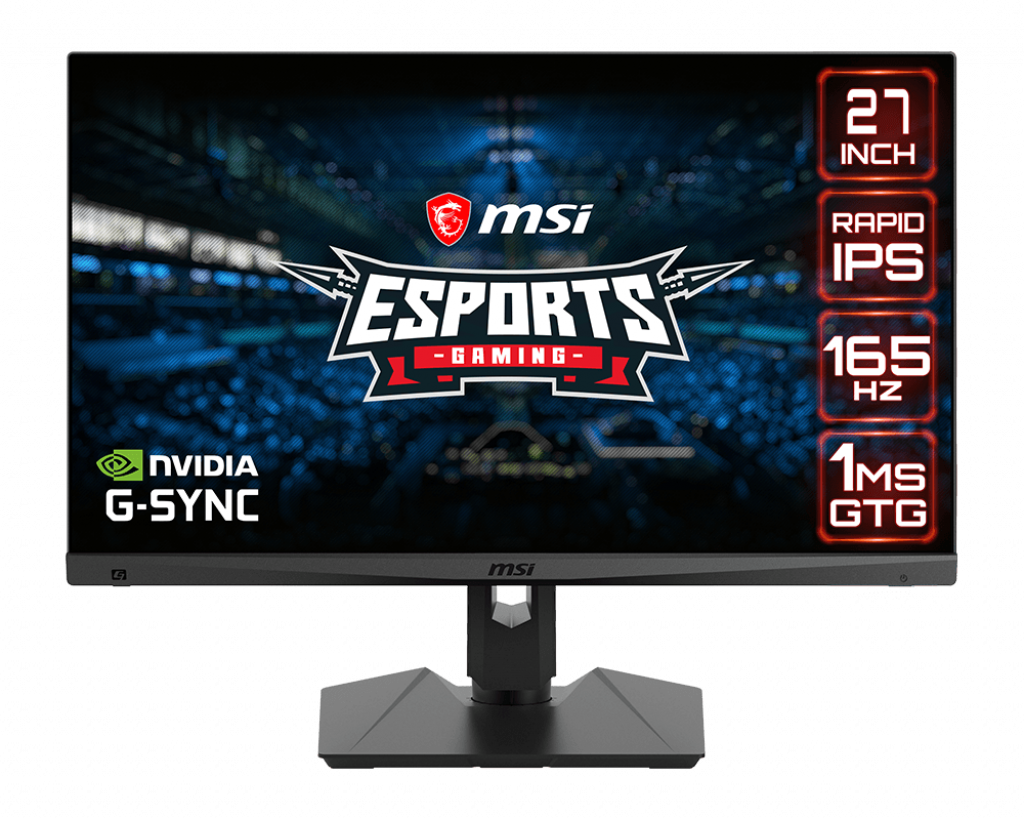 

Монитор 27" MSI Optix MAG274QRF-QD IPS, 2560x1440 (16:9), 300кд/м2, 165Hz, 1мс, 178°/178°, G-SYNC Compatible, HDMI, DisplayPort, USB Type-C, USB-Hub, черный (9S6-3CA8DA-027), MAG274QRF-QD