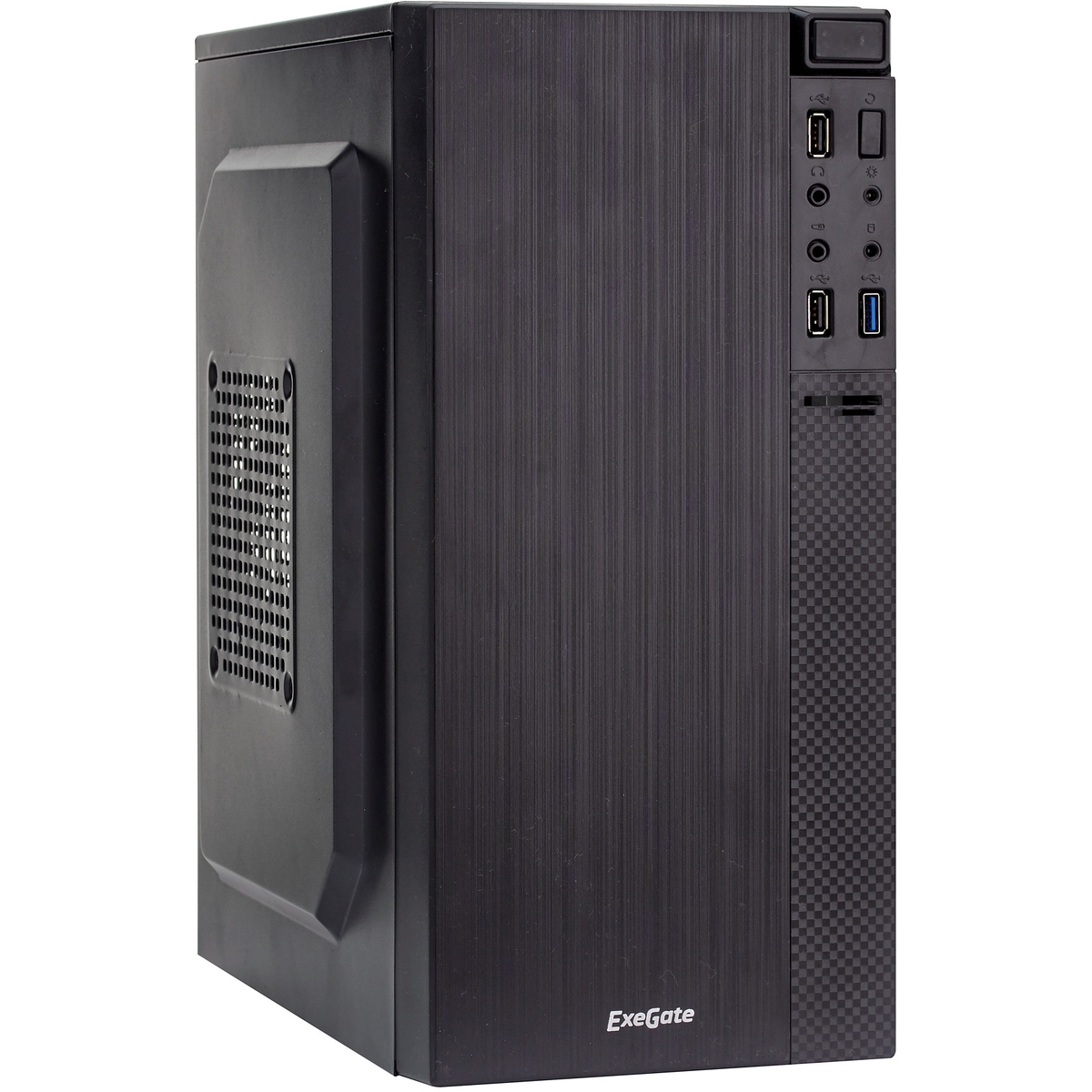 

Корпус ExeGate BAA-104U, mATX, Mini-Tower, USB 3.0, черный, без БП (EX277807RUS), BAA-104U