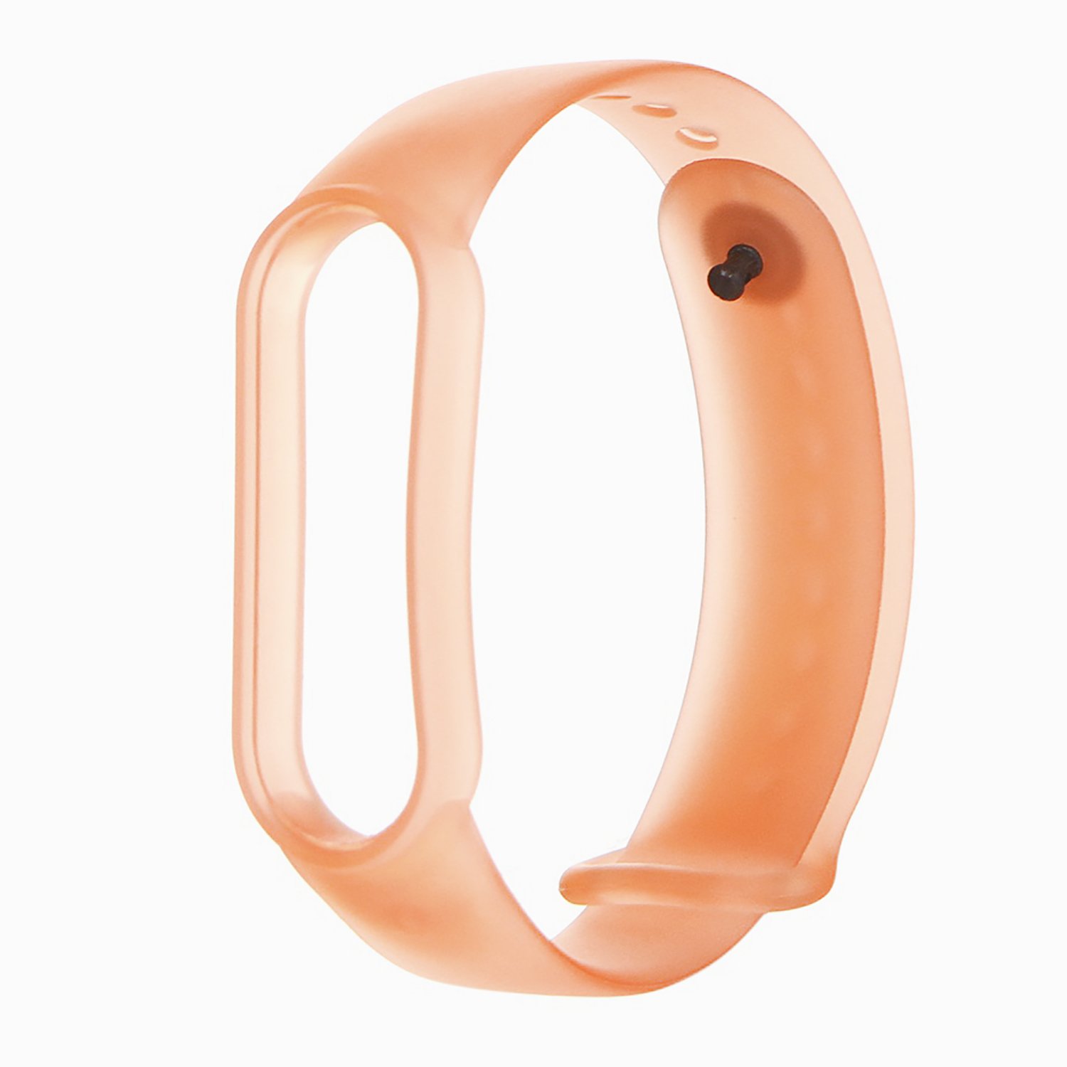 

Ремешок для Xiaomi Mi Band 5, прозрачный, сливовый (128701)