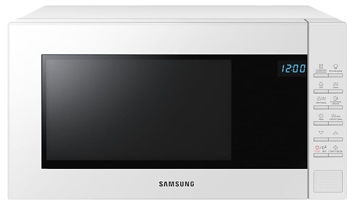 Микроволновая печь Samsung GE88SUW/BW 23л, 800Вт, гриль, белый/черный (GE88SUW/BW), цвет белый/черный GE88SUW/BW GE88SUW/BW - фото 1