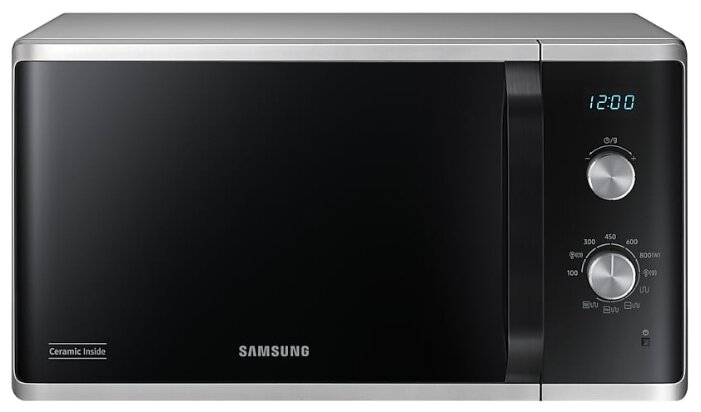 

Микроволновая печь Samsung MG23K3614AS/BW 23 л, 800 Вт, гриль, черный (MG23K3614AS/BW), MG23K3614AS/BW