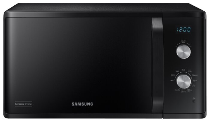 

Микроволновая печь Samsung MG23K3614AK/BW 23 л, 800 Вт, гриль, черный (MG23K3614AK/BW), MG23K3614AK/BW