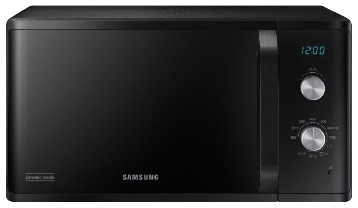 Микроволновая печь Samsung MG23K3614AK/BW 23л, 800Вт, гриль, черный (MG23K3614AK/BW) MG23K3614AK/BW MG23K3614AK/BW - фото 1