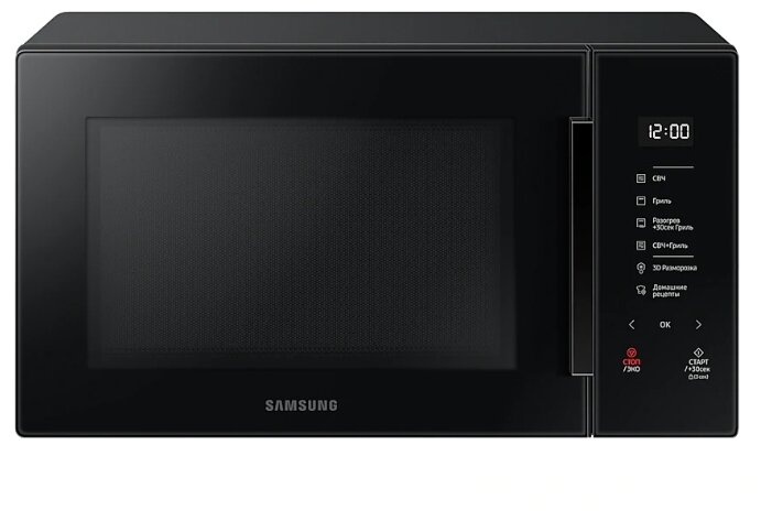 

Микроволновая печь Samsung MG30T5018AK/BW 30 л, 900 Вт, гриль, черный (MG30T5018AK/BW), MG30T5018AK/BW