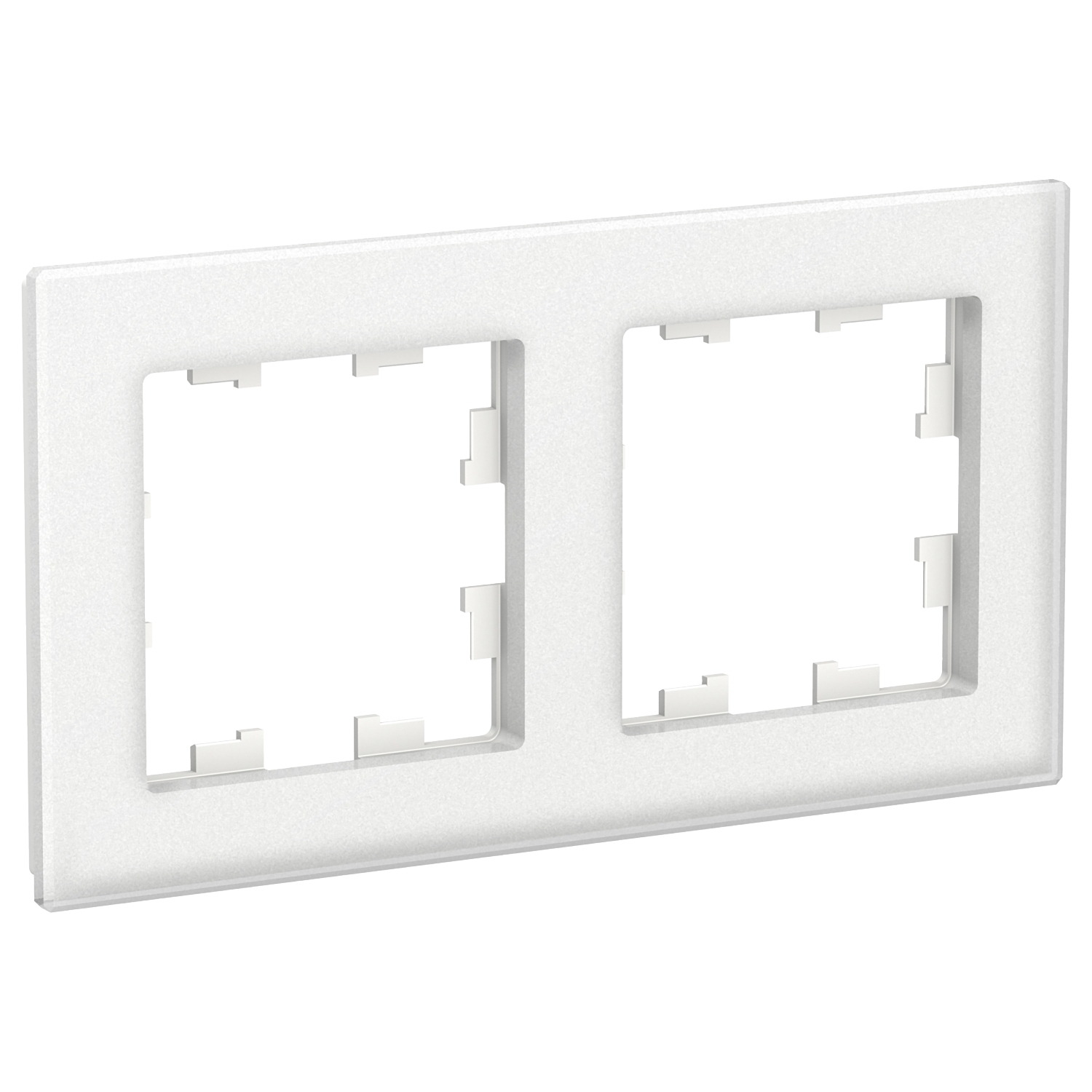 

Рамка Schneider Electric ATLASDESIGN NATURE , 2-поста, матовое органическое стело, белый (ATN330102)