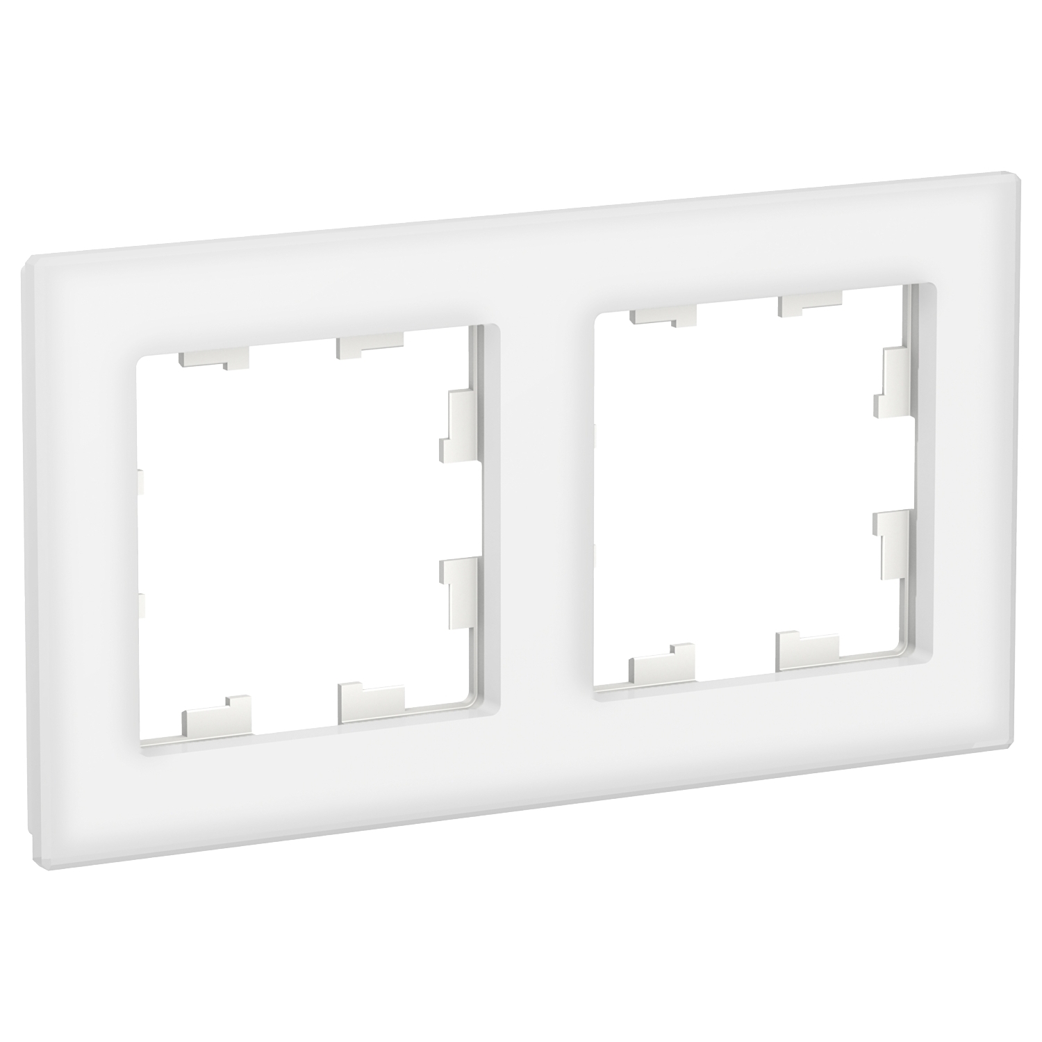 

Рамка Schneider Electric ATLASDESIGN NATURE, 2-поста, органическое стекло, белый (ATN320102)