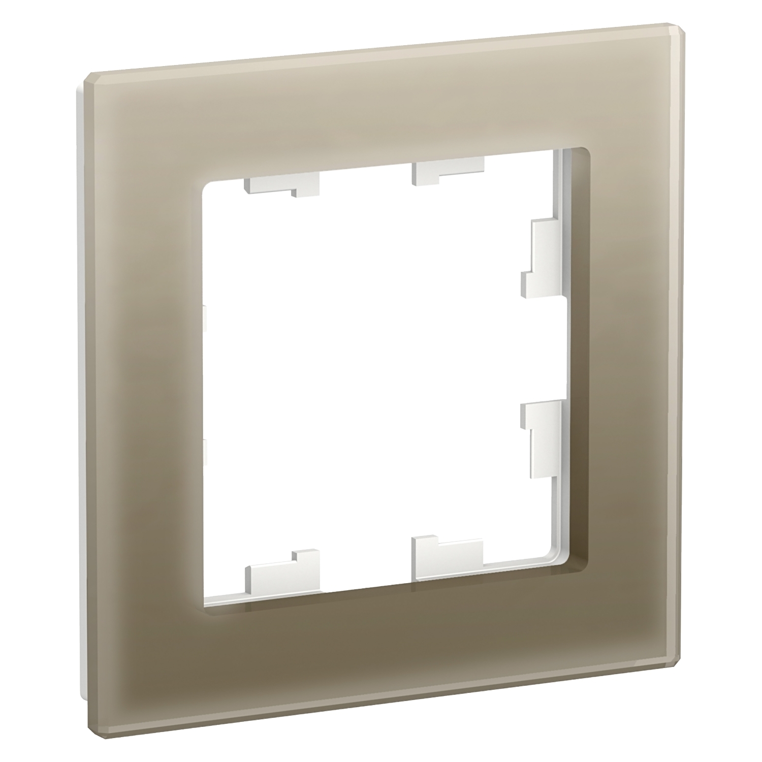 

Рамка Schneider Electric ATLASDESIGN NATURE, 1-пост, органическое стекло, шампань (ATN320501)