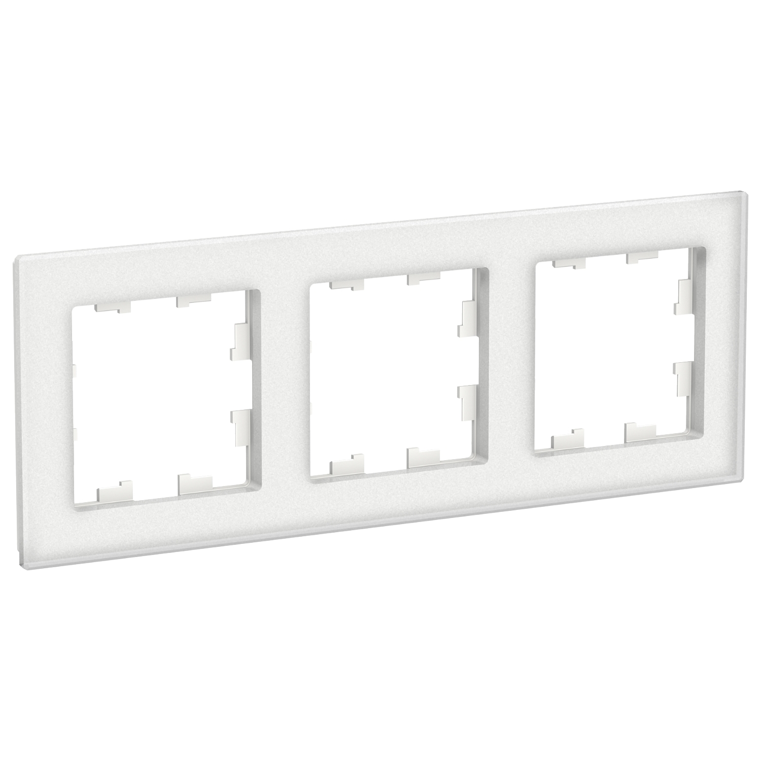 

Рамка Schneider Electric ATLASDESIGN NATURE, 3-поста, матовое органическое стекло белый (ATN330103)