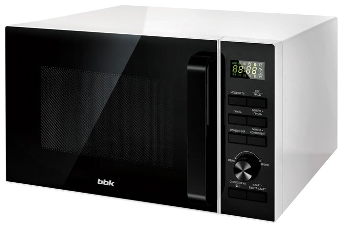 

Микроволновая печь BBK 25MWC-992T/WB 25л, 900Вт, гриль, белый (25MWC-992T/WB), 25MWC-992T/WB