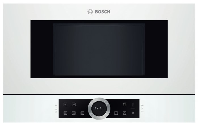 

Микроволновая печь встраиваемая Bosch BFL634GW1 21 л, 900 Вт, белый (BFL634GW1), BFL634GW1