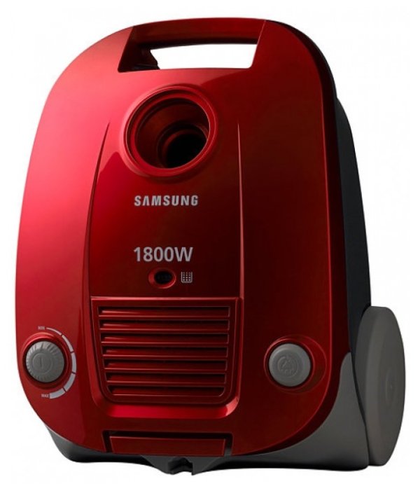 

Пылесос SAMSUNG VCC4181 1800Вт, 3л, 6м, красный (VCC4181V37/XEV), VCC4181