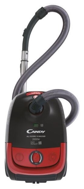 

Пылесос Candy CAFB2000 2000Вт, 2.3л, 5м, красный (39002223), CAFB2000
