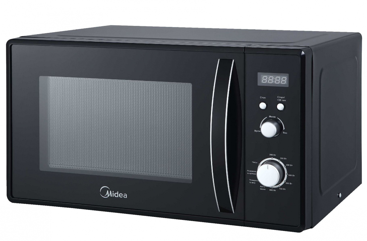 

Микроволновая печь Midea AM823AM9-B 23 л, 800 Вт, черный (AM823AM9-B), AM823AM9-B