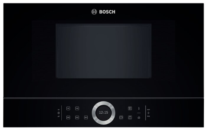

Микроволновая печь встраиваемая Bosch BFL634GB1 21 л, 900 Вт, черный, BFL634GB1