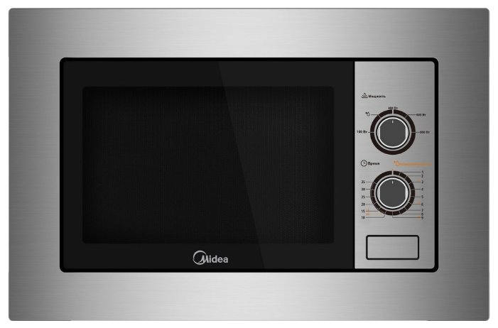 

Микроволновая печь встраиваемая Midea MM820B2Q-SS 20 л, 800 Вт, серебристый, MM820B2Q-SS
