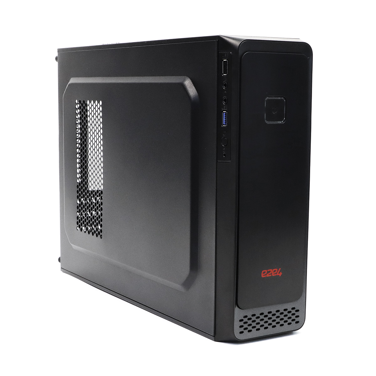 Корпус e2e4 BCS-01, mATX, Slim-Desktop, USB 3.0, черный, 350Вт (OT-BCS-01-350W-B)