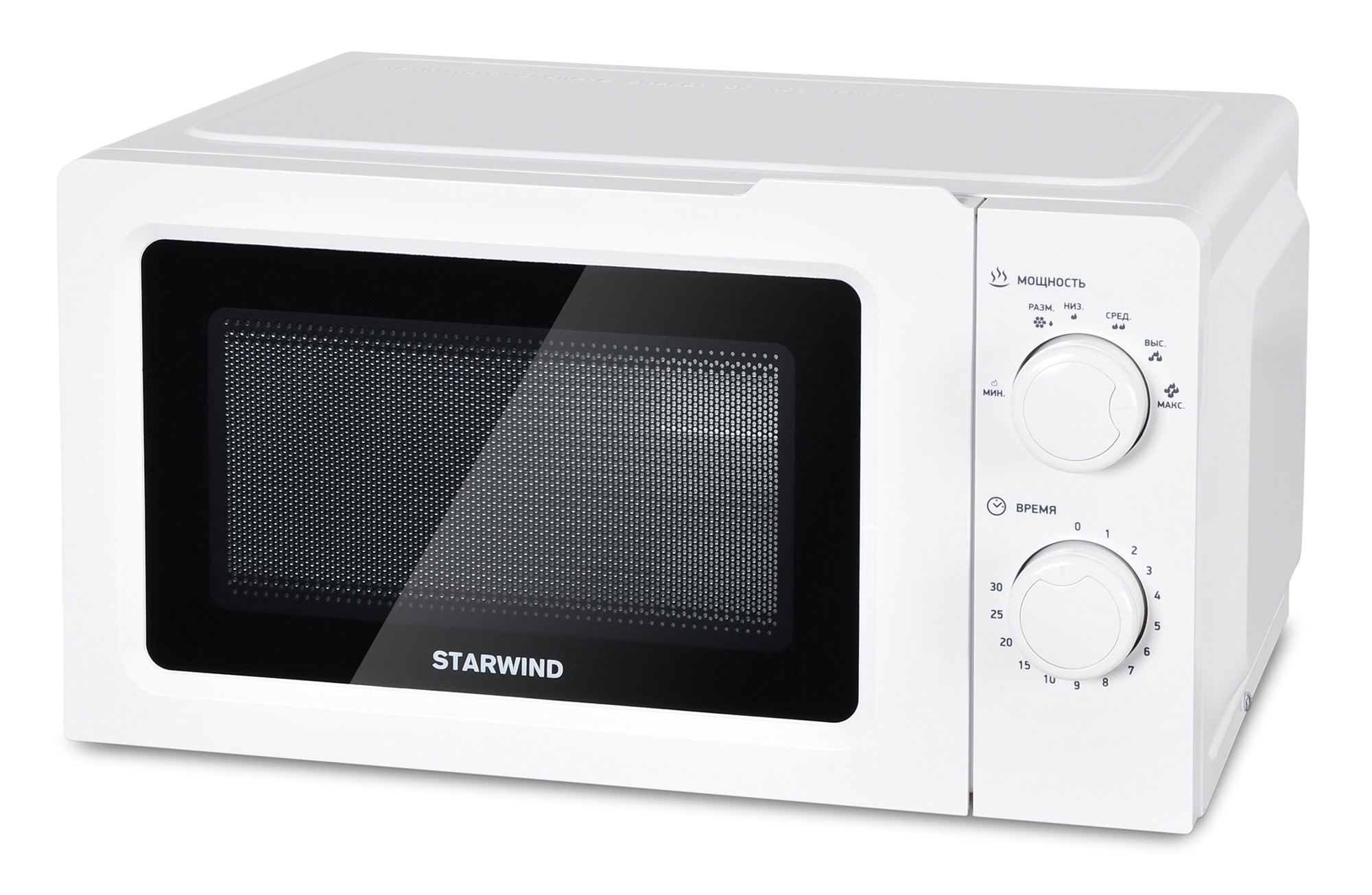 

Микроволновая печь Starwind SMW3020 20л, 700Вт, белый (SMW3020), SMW3020
