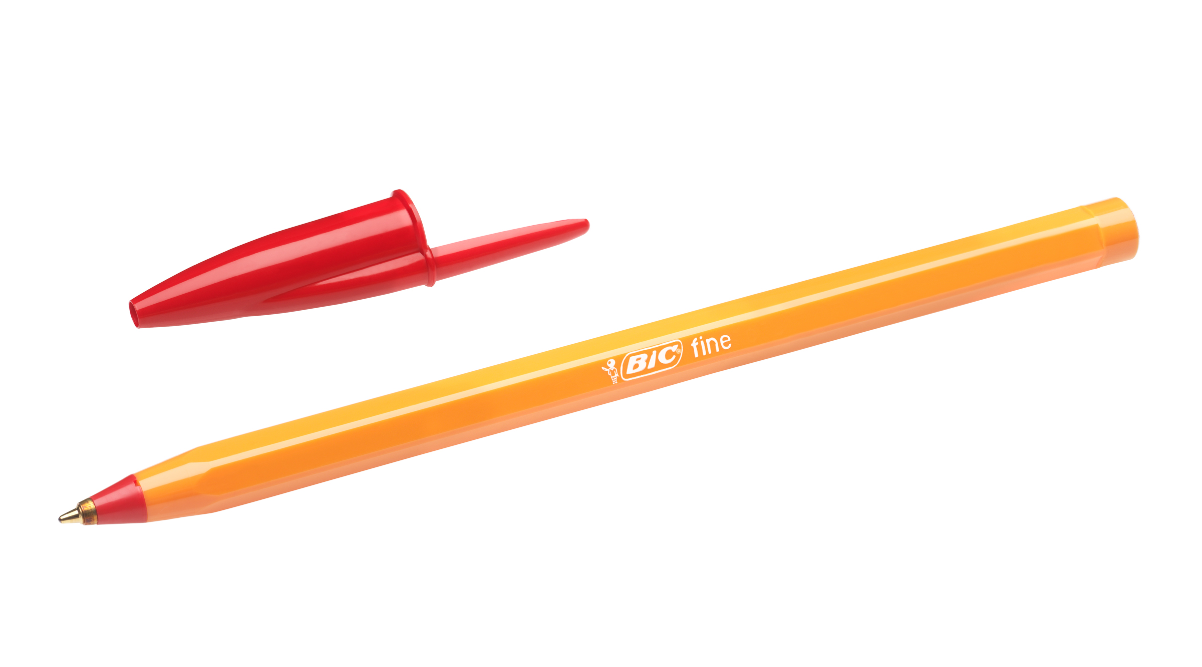 

Ручка шариковая BIC ORANGE FINE 8099241, красный, пластик, колпачок, картонная коробка (8099241), 8099241