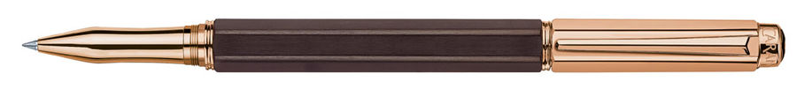 

Ручка роллер автомат CARANDACHE Varius Ebony Rose Gold Plated, латунь черное дерево розовая позолота, колпачок, подарочная упаковка (4470.142), Varius Ebony Rose Gold Plated