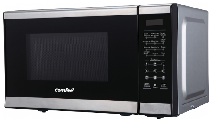

Микроволновая печь Comfee CMG207E03S 20л, 700Вт, гриль, черный (CMG207E03S), CMG207E03S