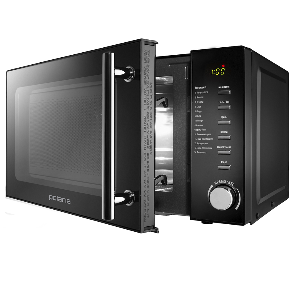 

Микроволновая печь Polaris PMO 2002DG RUS 20л, 700Вт, гриль, черный (PMO 2002DG RUS), PMO 2002DG RUS