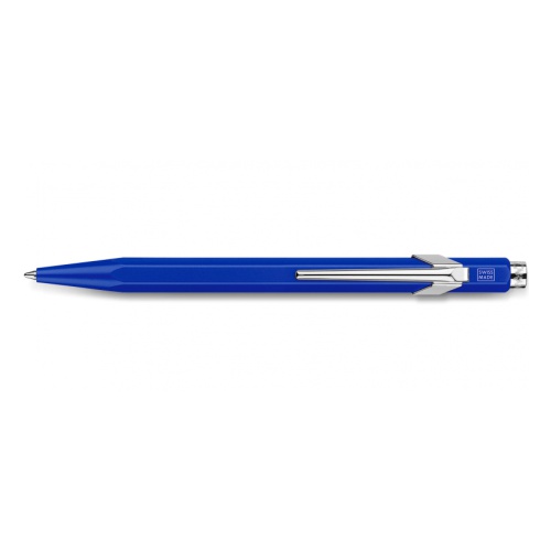 

Ручка шариковая автомат CARANDACHE Office 849 Klein Blue, синий, Алюминий, футляр (849.648), Office 849 Klein Blue