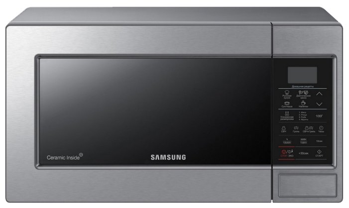 Микроволновая печь Samsung GE83MRTS 23л, 800Вт, есть, тэновый, серебристый - фото 1