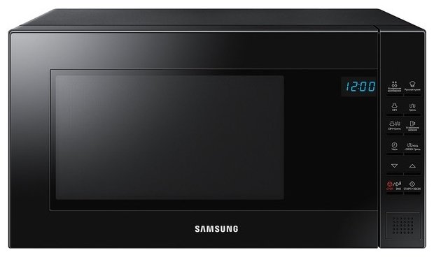 Микроволновая печь Samsung GE88SUB 23л, 800Вт, гриль, черный