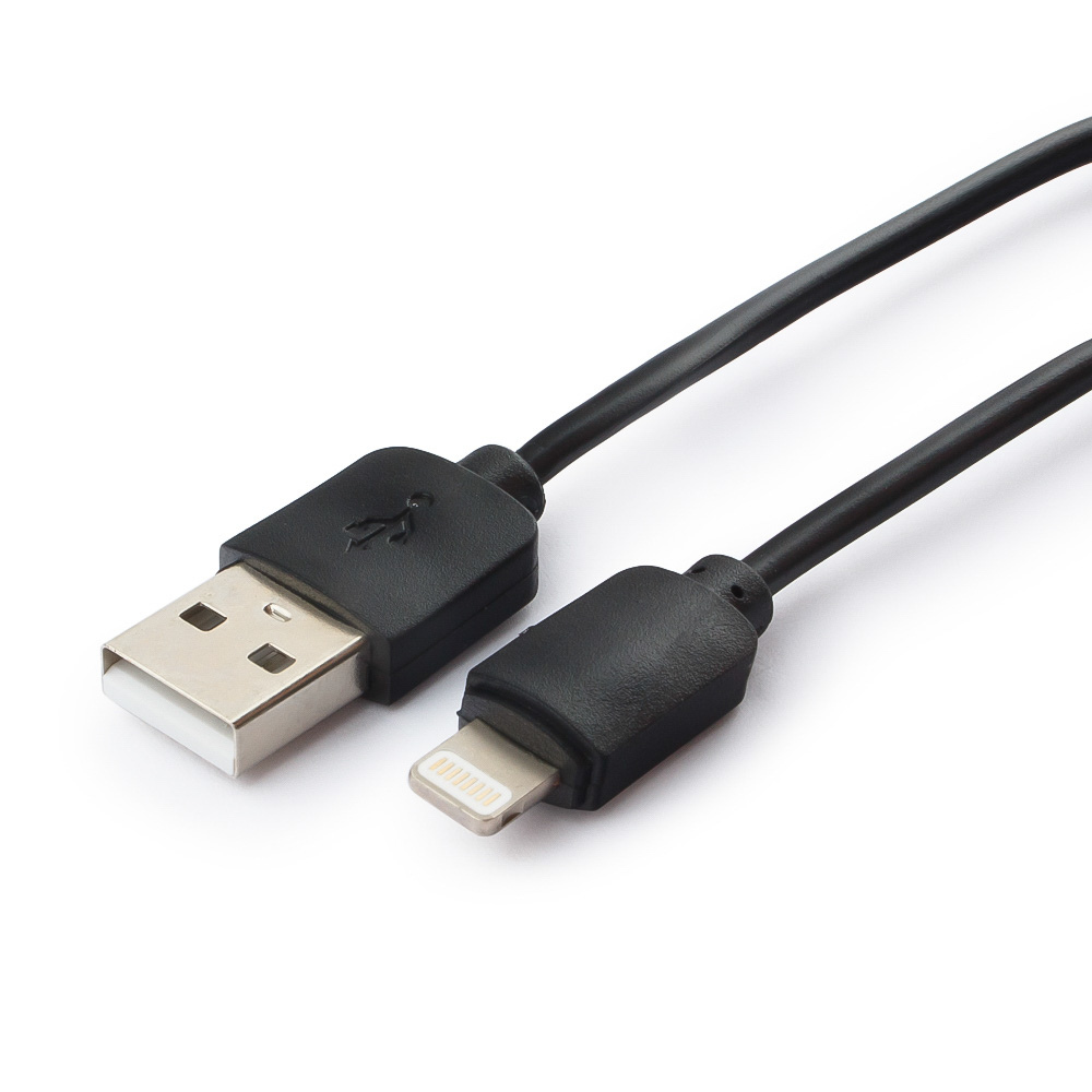 

Кабель USB-Lightning 8-pin, 30см, черный Гарнизон (GCC-USB2-AP2-0.3M)