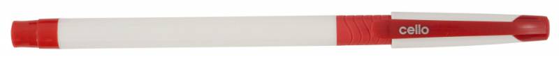

Ручка шариковая Cello SLIMO GRIP, красный, пластик, колпачок (399630), SLIMO GRIP