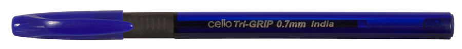 Ручка шариковая Cello TRIMATE GRIP, синий, пластик, колпачок (TRIG-31B)
