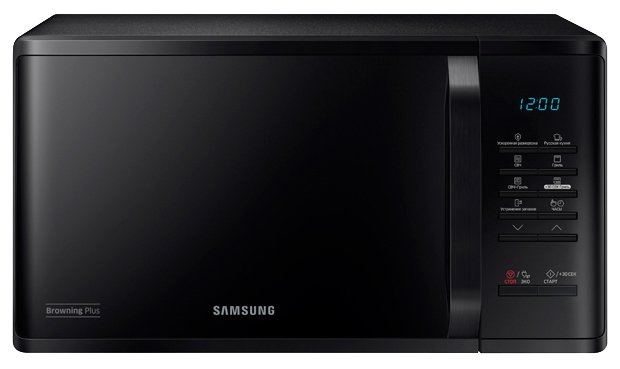 

Микроволновая печь Samsung MG23K3515AK 23л, 800Вт, гриль, черный, MG23K3515AK