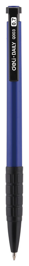

Ручка шариковая автомат DELI Daily, синий, пластик (EQ00330), Daily