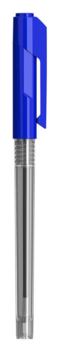 

Ручка шариковая DELI Arrow, синий, пластик, колпачок (EQ00930), Arrow