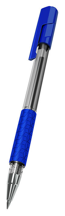 

Ручка шариковая DELI Arrow, синий, пластик, колпачок (EQ01730), Arrow