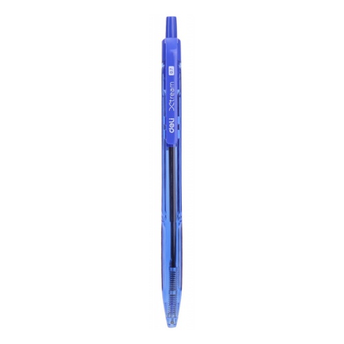 

Ручка шариковая автомат DELI EQ02130, синий, пластик (EQ02130), EQ02130