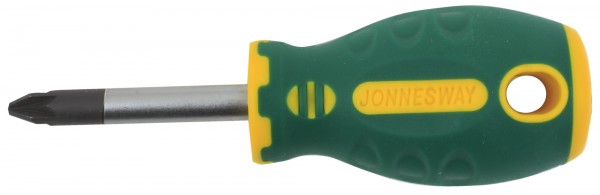 Отвертка крестовая PZ2x3.8 см, Jonnesway D71Z238