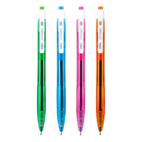 

Ручка шариковая автомат DELI X-tream, синий, пластик (EQ02830), X-tream